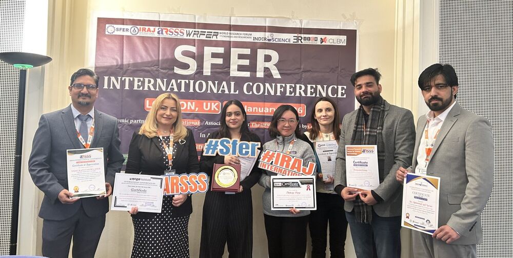SFER INTERNATIONAL CONFERENCE,LONDON,UK, 10TH JAN 2026